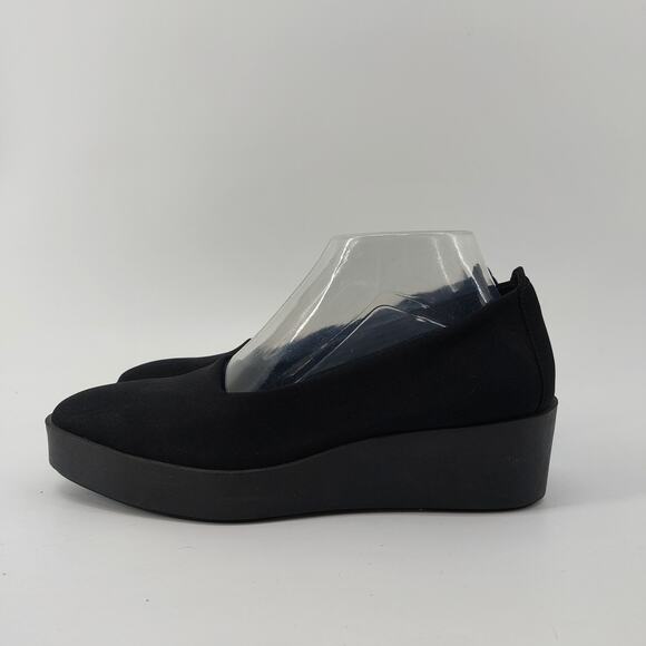 Aerosoles Cowley Loafer Flat Womens Black Wedge Size 8.5 - Picture 12 of 12